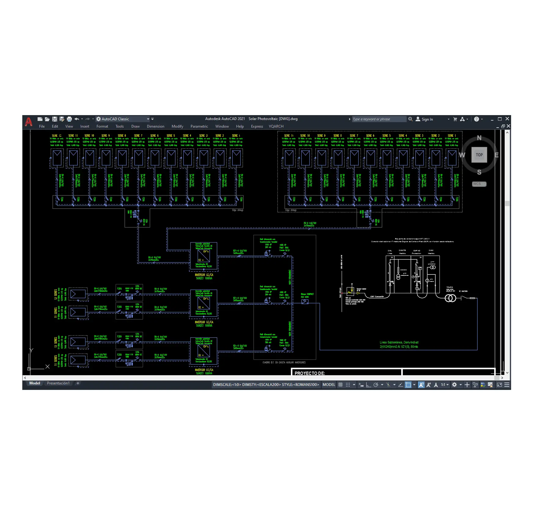 Designing of Single Line Diagram